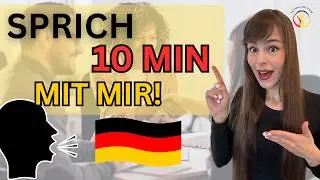 10 Minuten SPRECHEN🗣️ Jobinterview und Alltag 💼(Wortschatz, Dialoge und Aussprache)