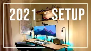 2021 Work From Home Desk Setup  (Philippines) | M1 Mac Mini + Dual Monitors & More!