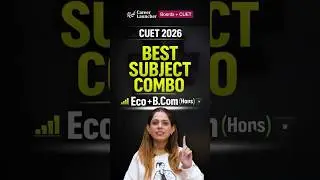 CUET 2026 | Best Subject Combination for Eco & B.Com (Hons) #shorts #cuet2026 #bcom