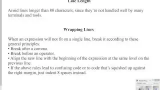 Code conventions