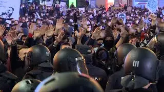 Cargas y altercados en la segunda jornada de protestas por Pablo Hasel