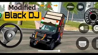 Indian car simulator 3D DJ songs Gameplay modified black DJ dollar song stunt video 2026 