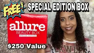 WOW! FREE ALLURE SPECIAL EDITION BOX $250 VALUE | JackieNaturals