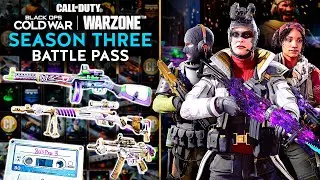 Season 3 BATTLE PASS is the Best Yet! (but War Tracks are lame) - All 100 Tiers Preview