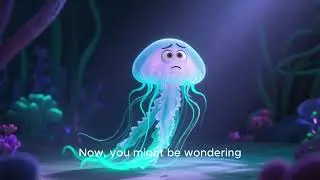 What makes jellyfish glow 📚 Bedtime Stories for Children | Kids' Stories with Moral 🌟