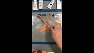Paintings Demonstration by Nadine Robbins of master Tiktoker Christine Snaps