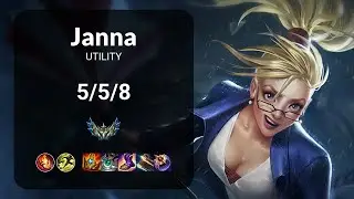 Janna vs LeBlanc UTILITY - KR CHALLENGER Patch 15.3