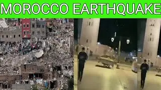 Footage of destruction in Morocco |M6.8 Earthquake destroyed houses in Marrakech |Biggest Earthquake