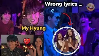 Rm being Extra Funny ,Tae with aespa and Taeyang with Somi many celebs attend wkorea Event 2025  💦😅