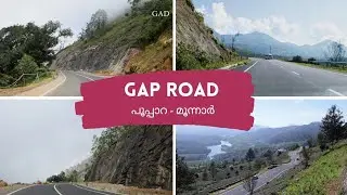 Munnar Gap road Drive 4K VIDEO GAD STUDIOS SUNEESH JOHAN A.D Malayalam travel vlog with Sam Mathew.