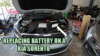 replacing battery on a kia Sorento