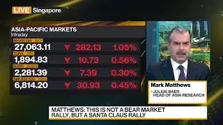 We Are Getting a Year-End Rally: Julius Baer&rsquo;s Matthews