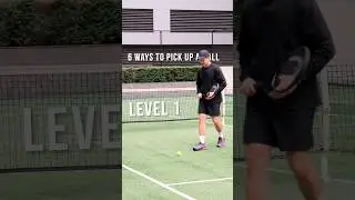6 Ways To Pick Up A Tennis Ball