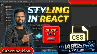 How to Add External CSS in React JS | Step-by-Step Tutorial for Beginners (2026)