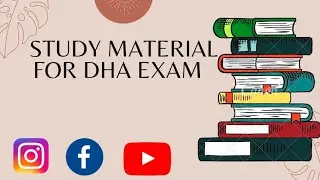 Study material for Dubai health authority exam (DHA prometric exam)!!!! 2022