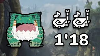 MH Wilds | Chatacabra Arena | Duo HH | 1'18