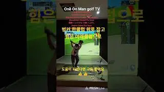 Par 5 Eagle #Bunker #OneOnMan #Eagle #Self-Study #Par5 #Golf #골프#원온맨