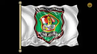 AsahanFlagAnimatedWaving | KabupatenAsahan | AdobePhotoshop | LogoDownloadLink | VideoMusicRelaxing