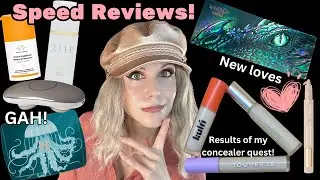 Speed Reviews! New Ziip, Quest for the Best Concealer, & More!