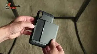 Capa Spigen porta cart&otilde;es iPhone xs Max! Casestop
