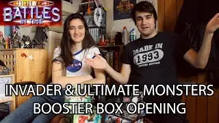Doctor Who Battles in Time | Invader & Ultimate Monsters Booster Boxes Opening w/ Jordan Barkway