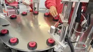 Lip cream lip tint filling machine/liquid lipstick filling machine