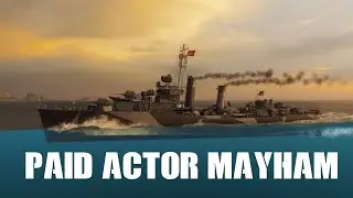 Paid actor Mayham - World of Warships