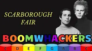 Scarborough Fair &ndash; Color Coded Music | Boomwhackers, Bells & Xylophones