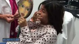 Patient Sees Her New Nose From Dr. Michael Elam For the First Time #ElamFirstLook
