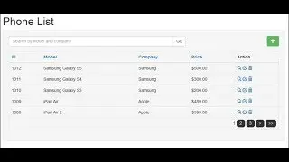 Search and thier results on same view in ASP.NET CORE