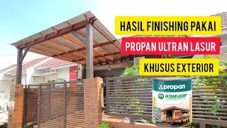 Propan Ultran Lasur Plitur terbaik untuk exterior
