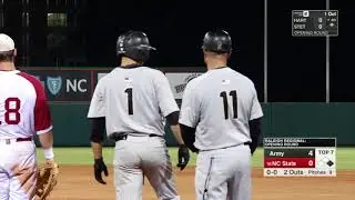 Army Baseball vs. NC State Highlights