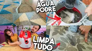 TESTAMOS o WAP que PROMETE LIMPAR SOFÁ, TAPETE e COLCHÃO!