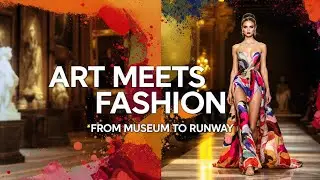 When Art Leaves the Museum & Walks the Runway 🎨🔥 | USA Fashion Show