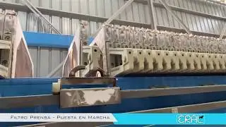 Filtro prensa para lodos