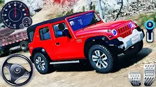 Luxury 4x4 Mud Jeep Offroad 🚙 | SUV Rocks Derby Driving Simulator | Android Gameplay