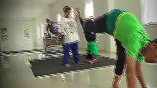 PARKOUR UQI BOGOR MANNIQUEN WHEN TRAINING. THE BEST MANNIQUEN