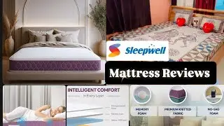 Sleepwell ortho mattress | High Density resitec HR foam #sleepwell #mattress #unboxing #user #review