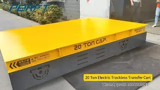 Electric Trackless Transfer Cart 20 Ton