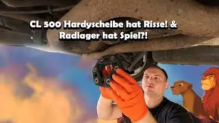 Cl500 Hardyscheibe tauschen und Radlagerspiel inspizieren nach Roadtrip (1000km)