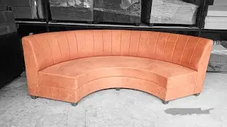 How to make C sofa 6 sitter sofa making full process