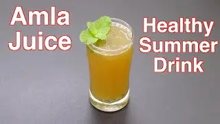 Amla Juice Recipe - Healthy Summer Drink For Weight Loss - Indian Gooseberry Juice | Skinny Recipes