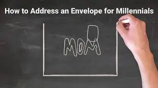 Addressing an Envelope for Millennials with error