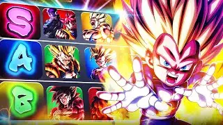 DBL TOP 10 TIER LIST LF SSJ3 MINI VEGETA EDITION! (JANUARY 2026)