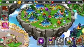 Dragonvale Hatching the Delirium Dragon
