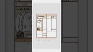 Smart Wardrobe Design Ideas You NEED to See! 🧥✨ #bricknest #wardrobeessentials #luxury #home