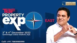 TBF Expo Hyderabad 2022 | Telangana Builders Federation | 3rd and 4th Dec Saroornagar Indoor stadium