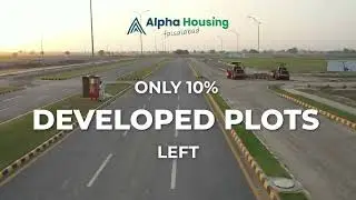 Alpha Housing Faisalabad.Almost soldout! Only 10% plots left.