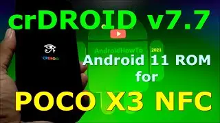 crDroid v7.7 Official for Poco X3 NFC (Surya) Android 11