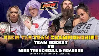 FSCW  Cosplay Wrestling Team Rocket Vs Roadhog & Miss Trunchbull